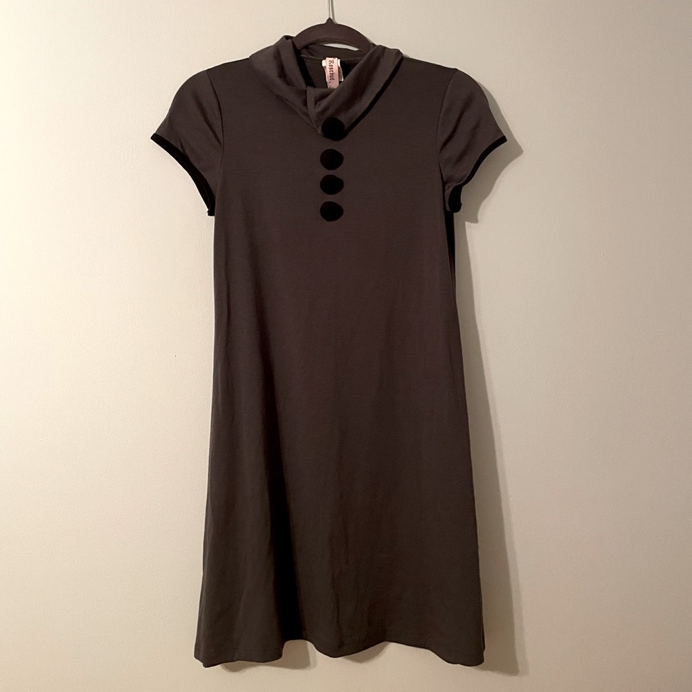 From Francesca’s: Retro/mod Rosebud dress bought circa 2010s